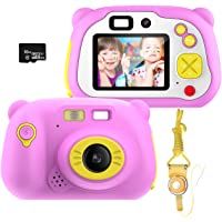 Los mejores  - Cámara para Niños con Tarjeta TF-Cámara Digitale Selfie para Niños-Video cámara Infantil con Pantalla de 2 Pulgadas-HD…
